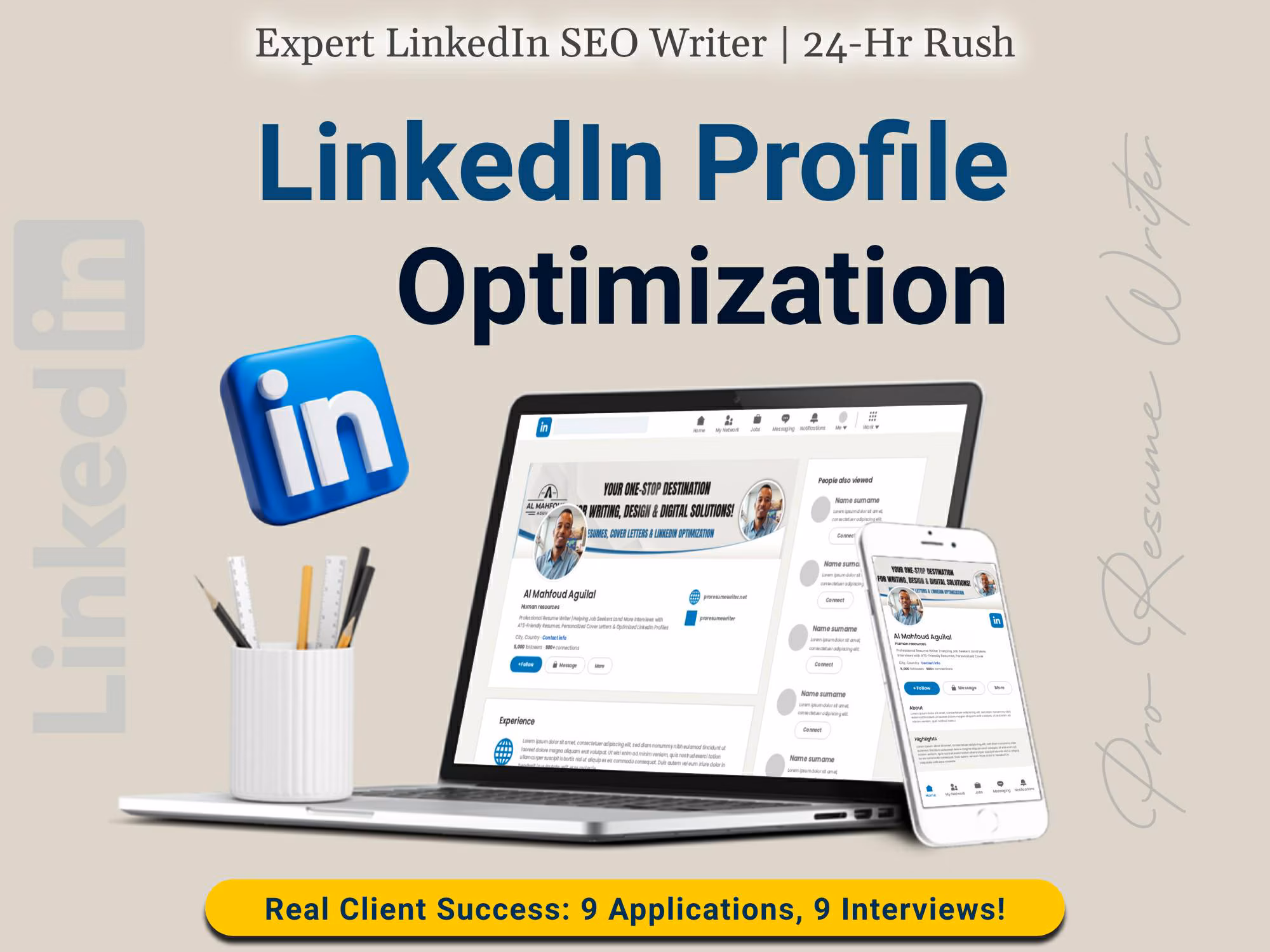 Profile Optimization & Enhancement LinkedIn Profile Building & Writing Services in Manama 2026