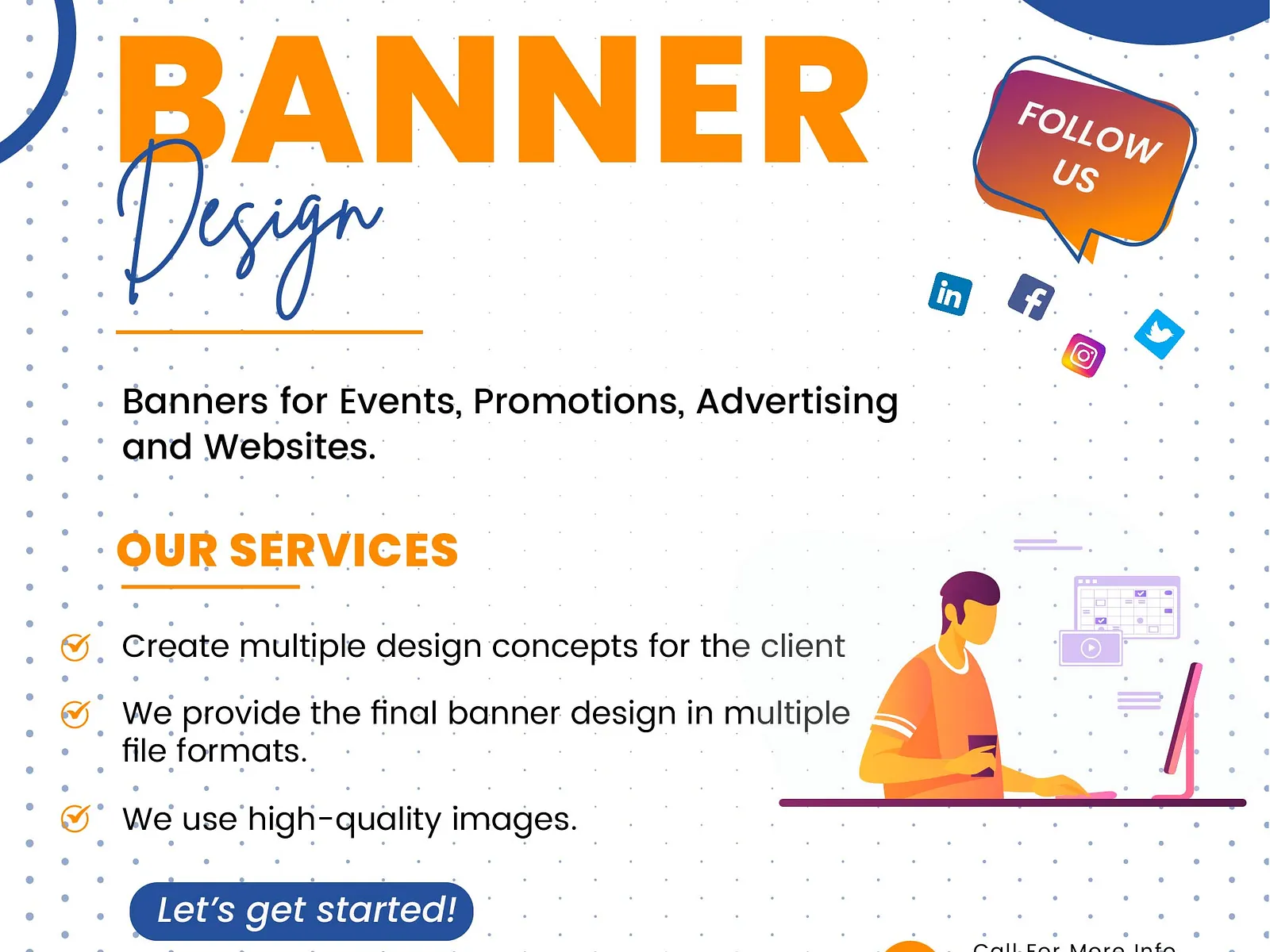 Web Banner & Social Banner Design Services in Manama